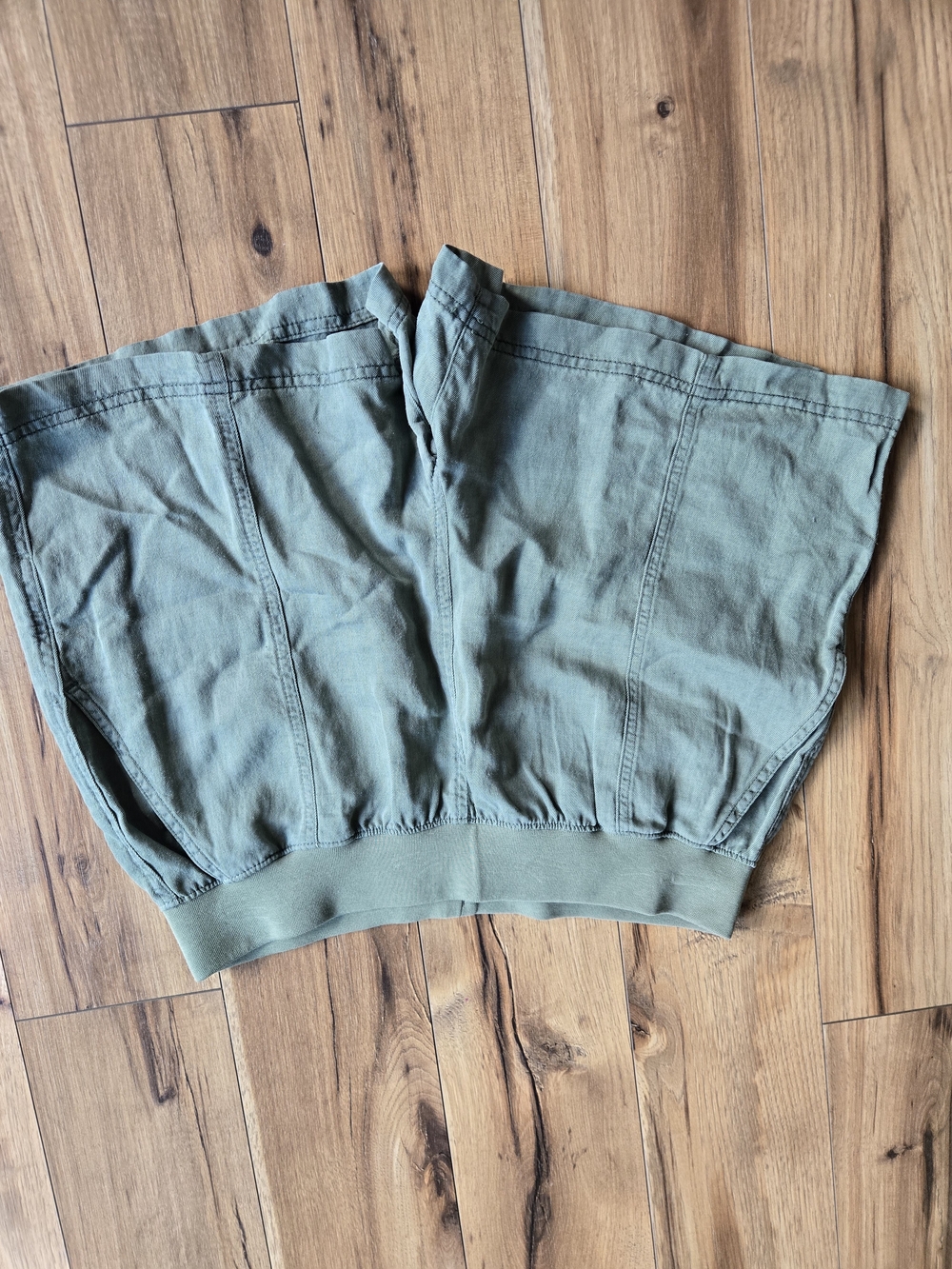 Pinky Olive Green Pull-On Skirt